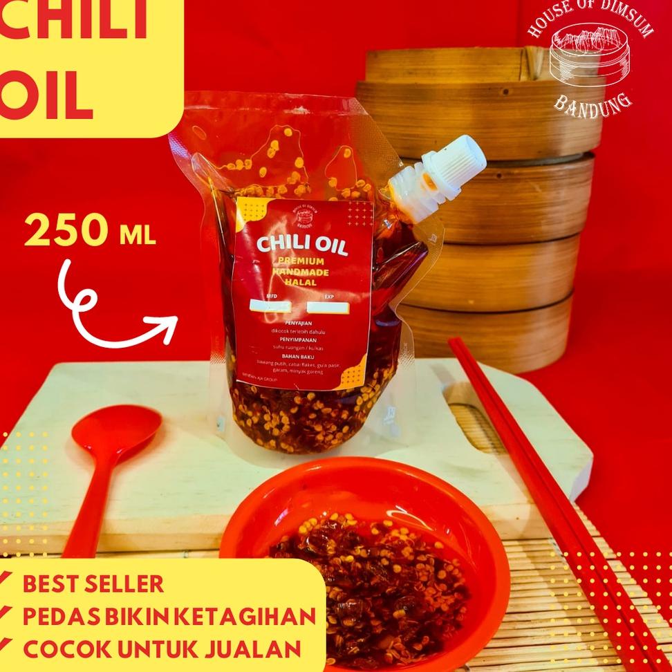 

DISCOUNT !! Chili Oil Minyak Cabai 250ml [KODE 73]