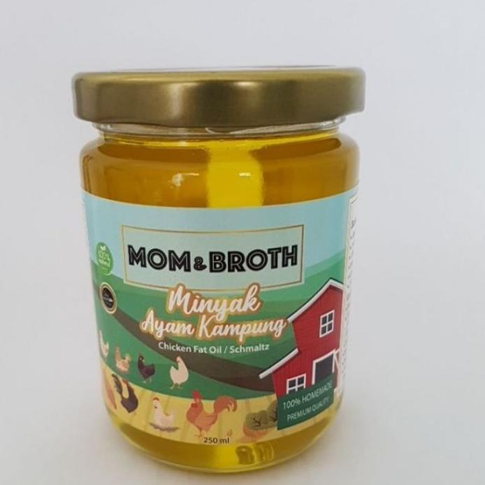 

Termurah✔️⭐Minyak ayam kampung asli 100% Mom & Broth / schmaltz ayam kampung / village chicken fat oil / minyak ayam mpasi bayi anak lemak ayam kampung / penambah berat badan anak bayi / BB booster weight booster