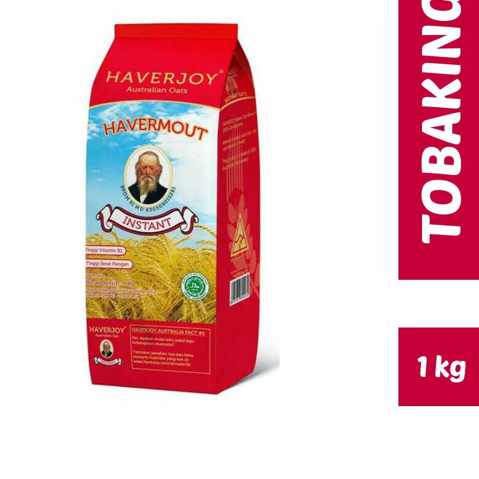 

Promo | KP8 | HAVERJOY instant merah 1 kg/australian oat /oatmeal