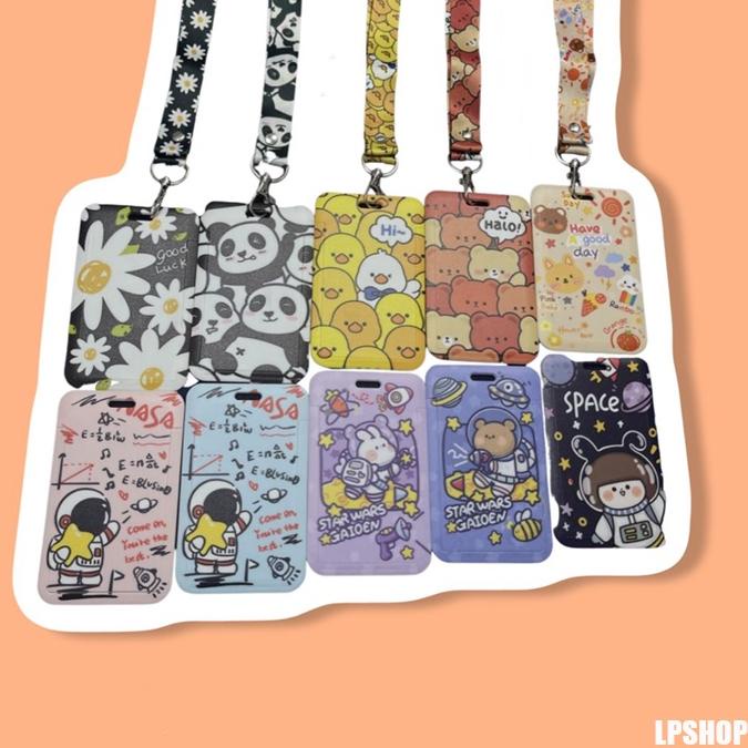 

Now Mall ID CARD HOLDER MOTIF KAWAII CUTE ASTRONOUT TEMPAT KARTU LPS 457✧