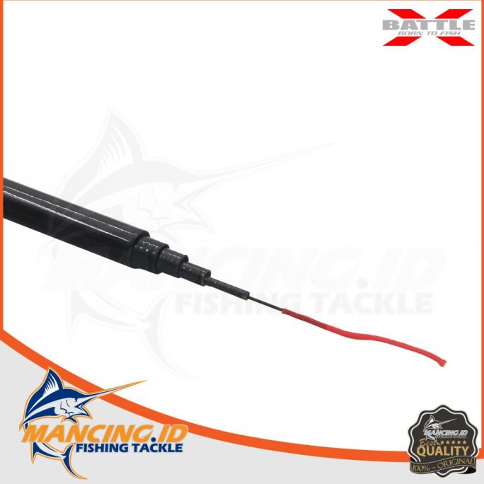 Gratis Ongkir Battle X Nova Pole (tegek) Fishing Rod Joran Carbon Alat PancingSungai Kualitas Terbaik (mc00gs)