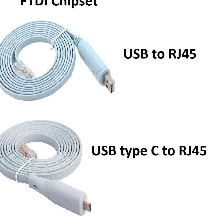 Penjualan Terkini Kabel Console CISCO USB to LAN RJ45 Ethernet USB C to Rj45 USB RS232 to LAN