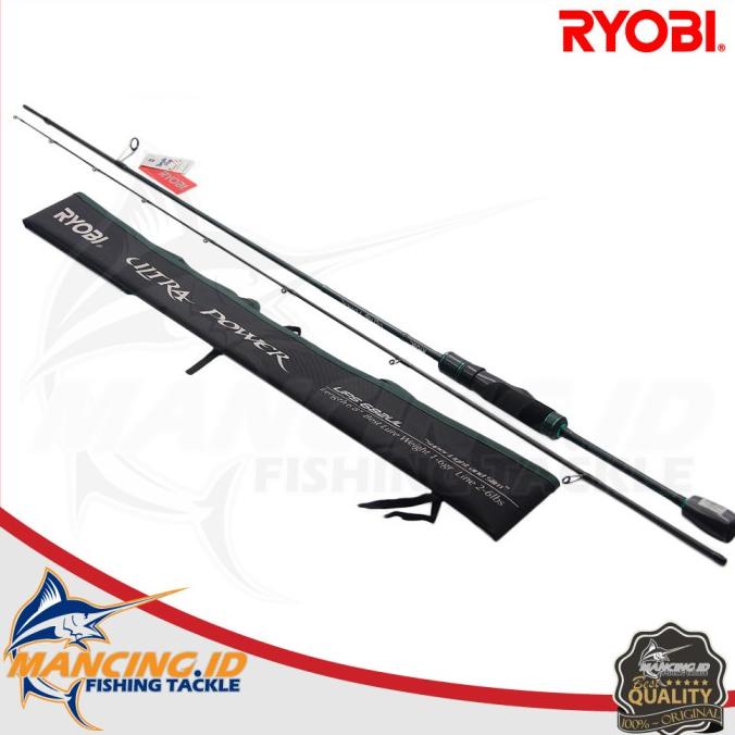 Gratis Ongkir Joran Pancing Spinning Ryobi Ultra Power UPS642UL Fuji Ultra Light Rod Kualitas Terbaik (mc00gs)