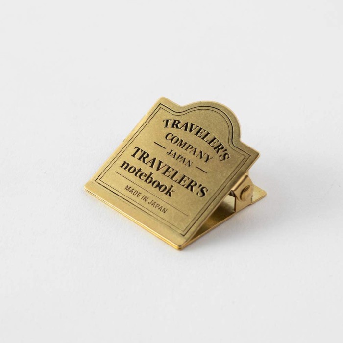 

BAYAR DITEMPAT Midori Traveler Notebook / Traveler's Notebook - Brass Clip /BUKU TULIS SEKOLAH/BUKU