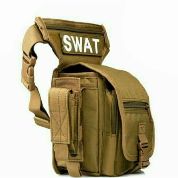 TAS PAHA PAHA TACTICAL / TAS PINGGANG ARMY SWAT MILITARY (D9R8) Promo Original Distro Waterproof Ter