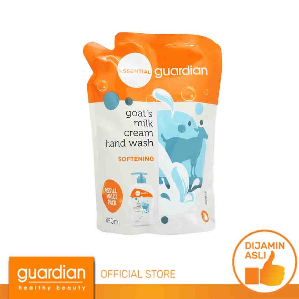 GUARDIAN Essential Goat's Milk Moisturising Cream Hand Wash Refill 450ml