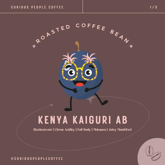 

Biji Kopi Arabika Manual Brew - Kenya Kaiguri AB Washed - 500 gr