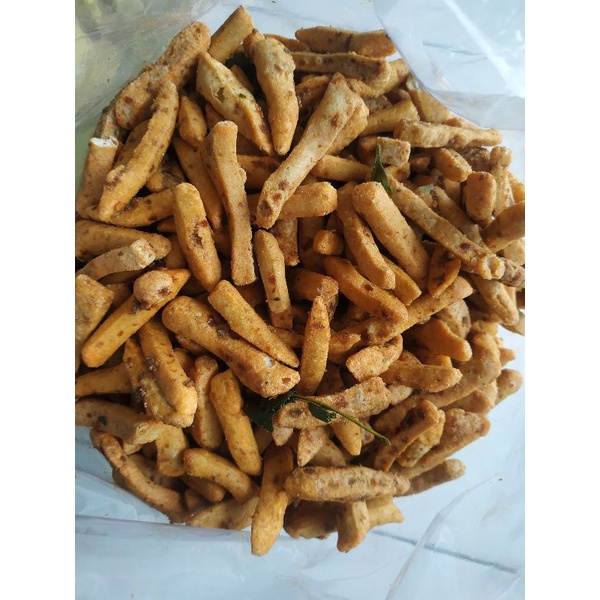 

Basreng Stik Pedas Daun Jeruk 1 Kg / Basreng Pedas / Bastik Pedas
