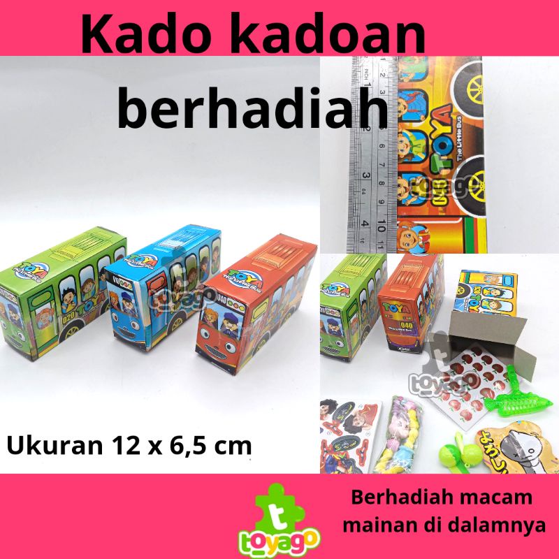 Kotak Kado Kadoan Berhadiah Mainan 10 Pcs Grosir Murah