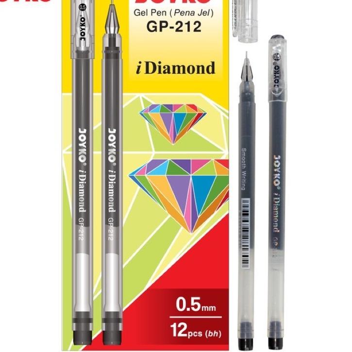 

skng -72 Gel Pen Joyko GP-212 i-diamond (12pcs) 789✷