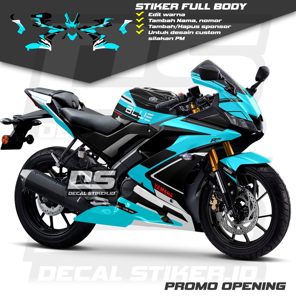 Decal R15 V3 Full Body Keren Stiker R15 V3 Full Body Keren Striping R15 V3 Terbaru Decal R15 V3 Full