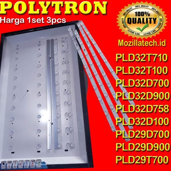 backlight polytron PLD 32D900 lampu backlight polytron pld 32d900 backligh tv polytron pld32d900