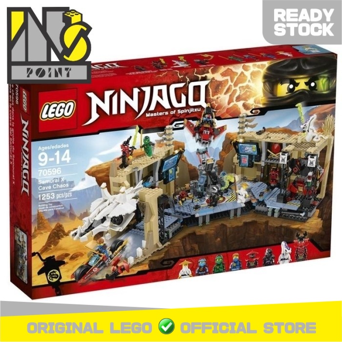 LEGO 70596 - Ninjago - Samurai X Cave Chaos