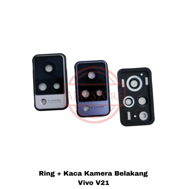 RING + LENSA CAMERA / KACA KAMERA BELAKANG VIVO V21