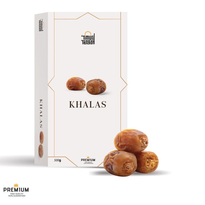 

Limited✔️⭐Timur Tengah Kurma Khalas 500gr Premium Original High Quality