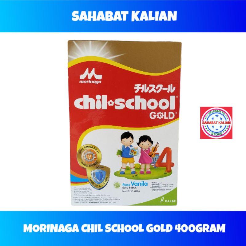 Chil School Gold Vanila 400gram Usia 3 - 12 Tahun