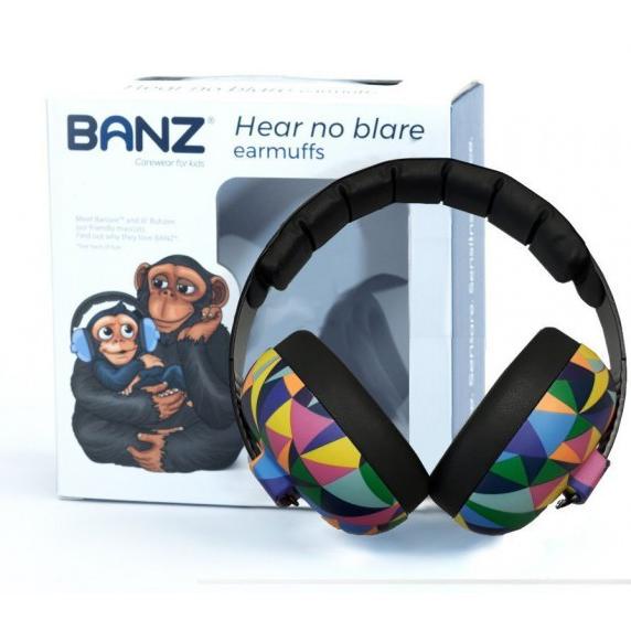 Banz Mini Baby Earmuff - Kaleidoscope