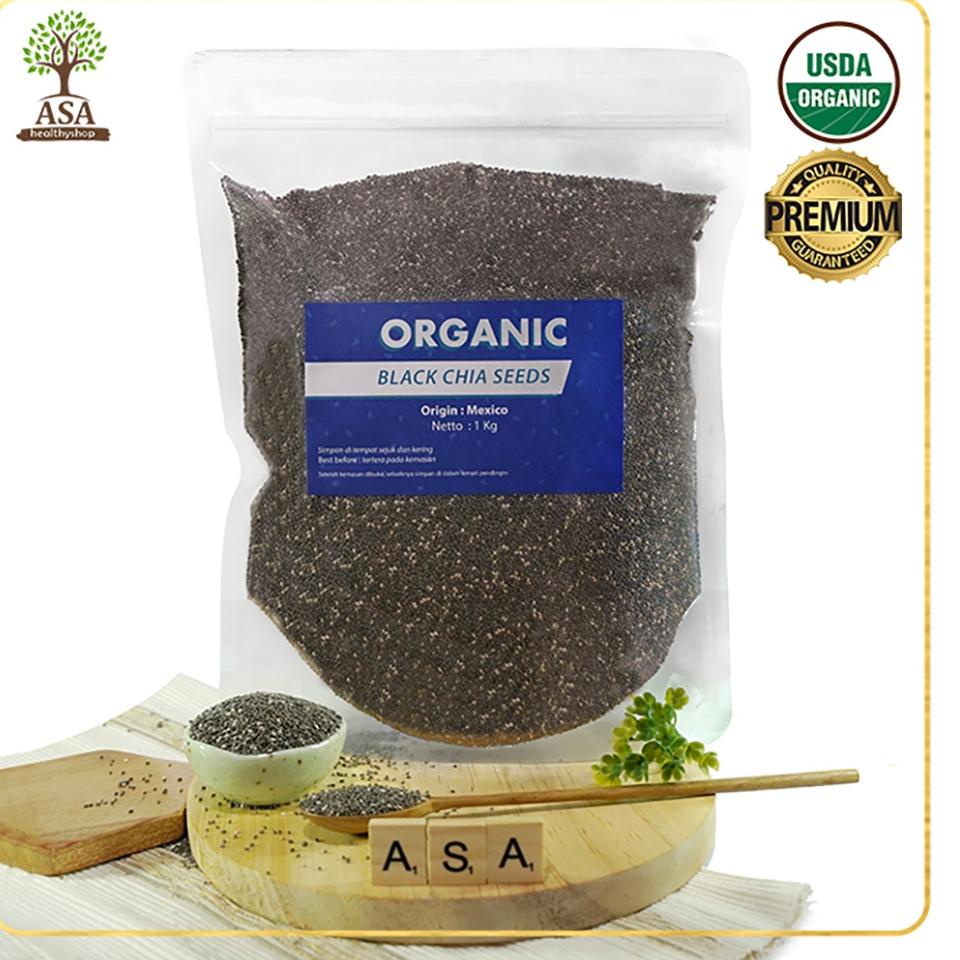 

DISKON !! Organic Chia seed Mexico 1 kg [KODE 460]