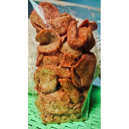 

Kerupuk Basreng Pedas kemasan pouch