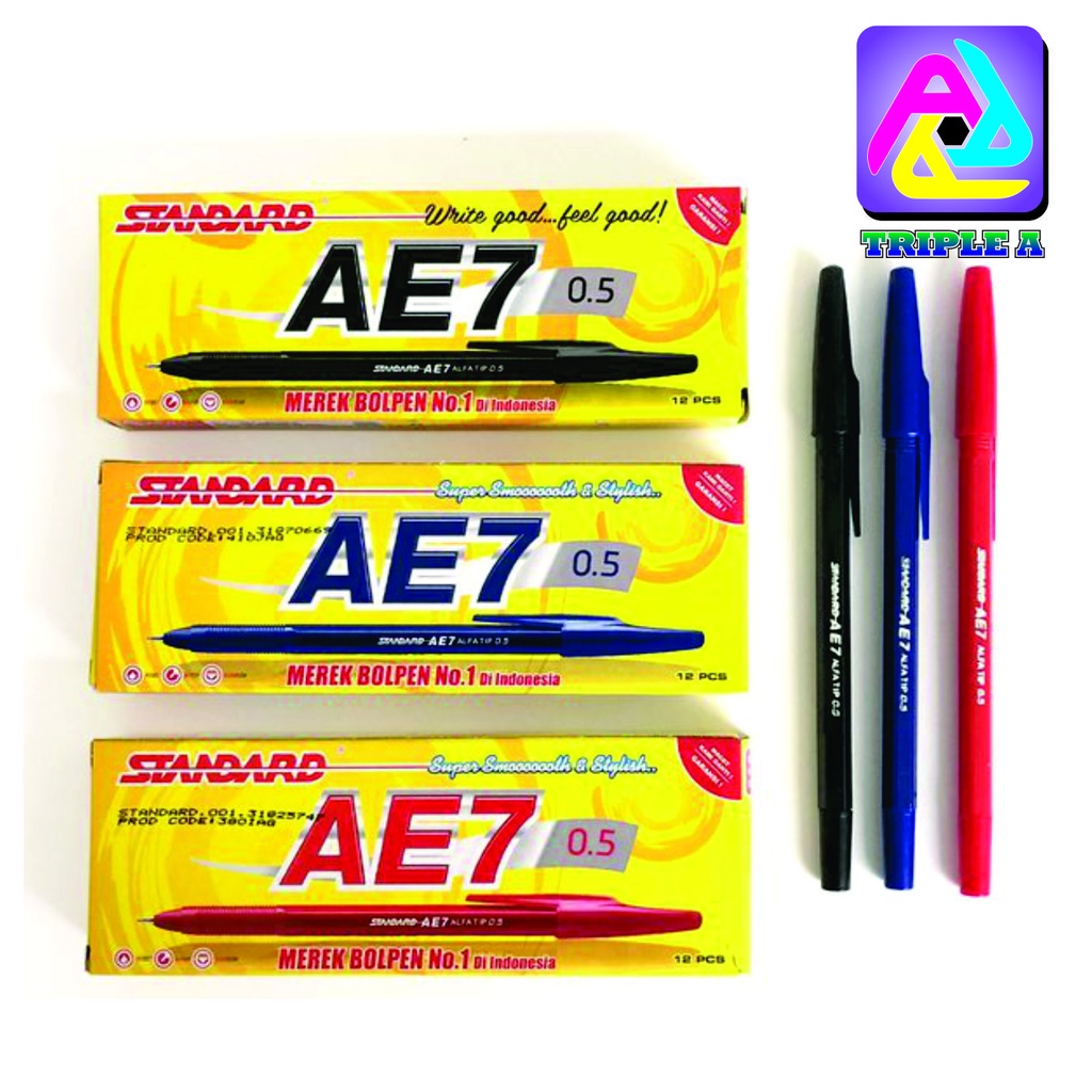 

Pulpen Standard - Ballpoint Standard AE-7