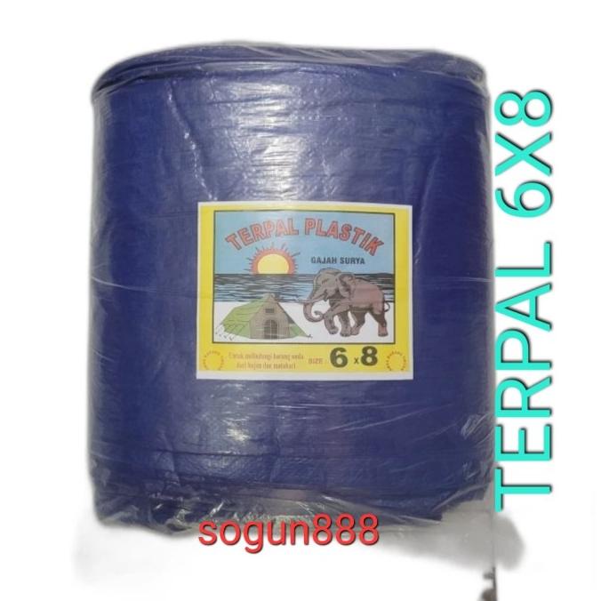 Terpal Plastik 6x8 meter. Terpal 8x6 type A3