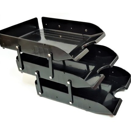 

Terlaris Rak Susun Elevated Tray Box File Moshimoshi