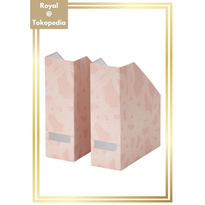 

Terlaris 2 Pcs Box File Majalah Pink Iktjena Pink Box File 30X25X10