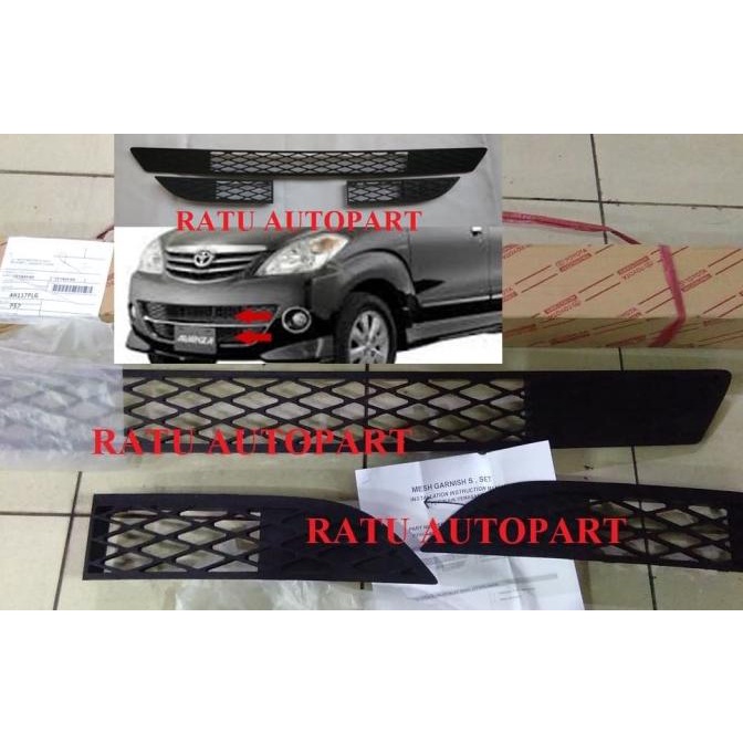 Grille Grill Radiator Bemper Depan Avanza Type S