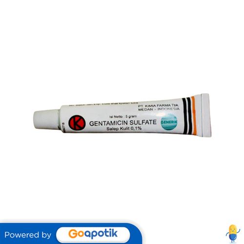 GENTAMICIN KIMIA FARMA 0.1% SALEP 5 GRAM TUBE