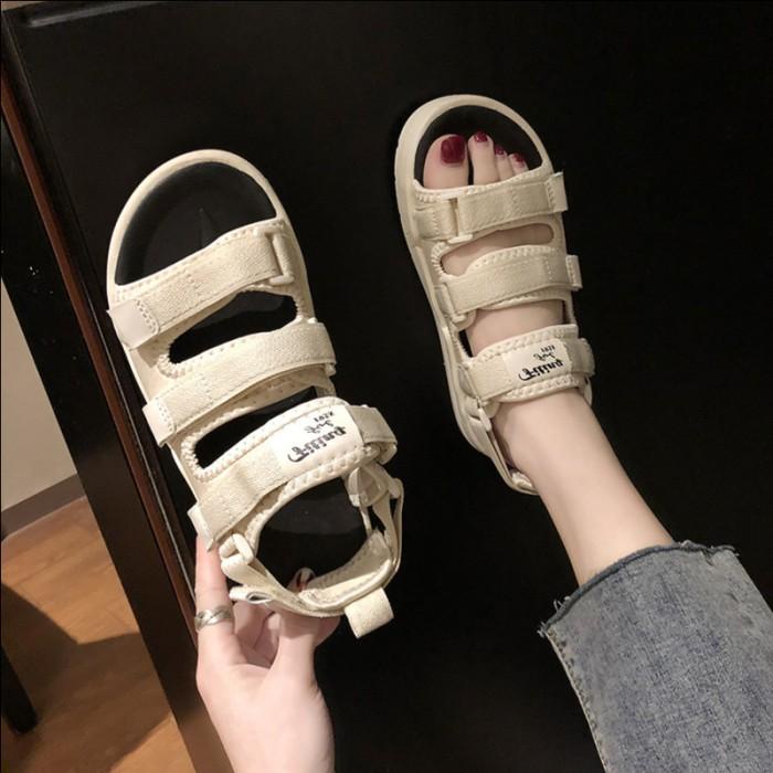 Terlaris Sepatu Sandal Wanita Korea Import Sandal Gunung Wanita Fashion