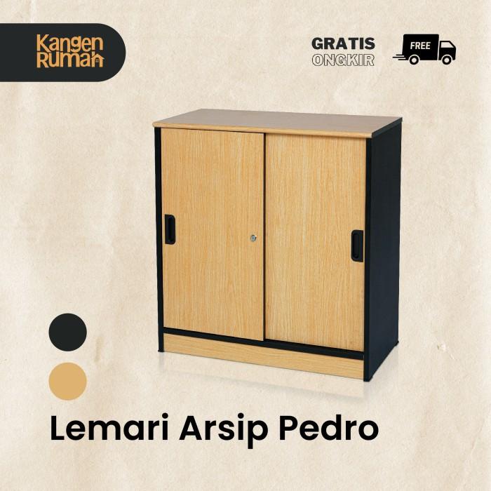 

Terlaris Lemari Arsip Kantor Pedro/ Lemari Arsip Kabinet Sliding La 086- Beech
