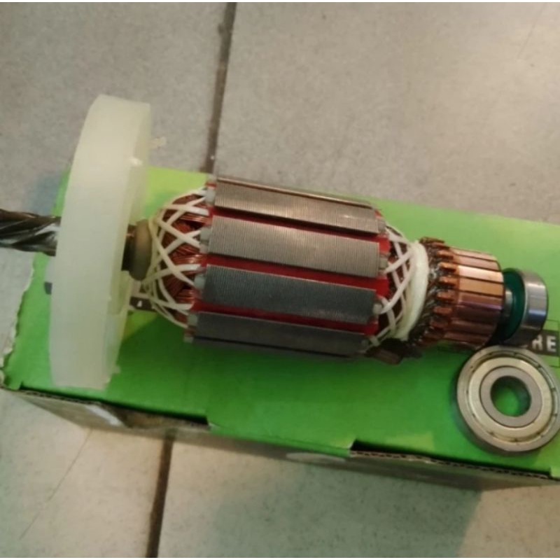 ARMATURE ANGKER RYU RED16RE MESIN BOR 16MM ATAU MESIN MIXER RYU RED 16RE ORIGINAL