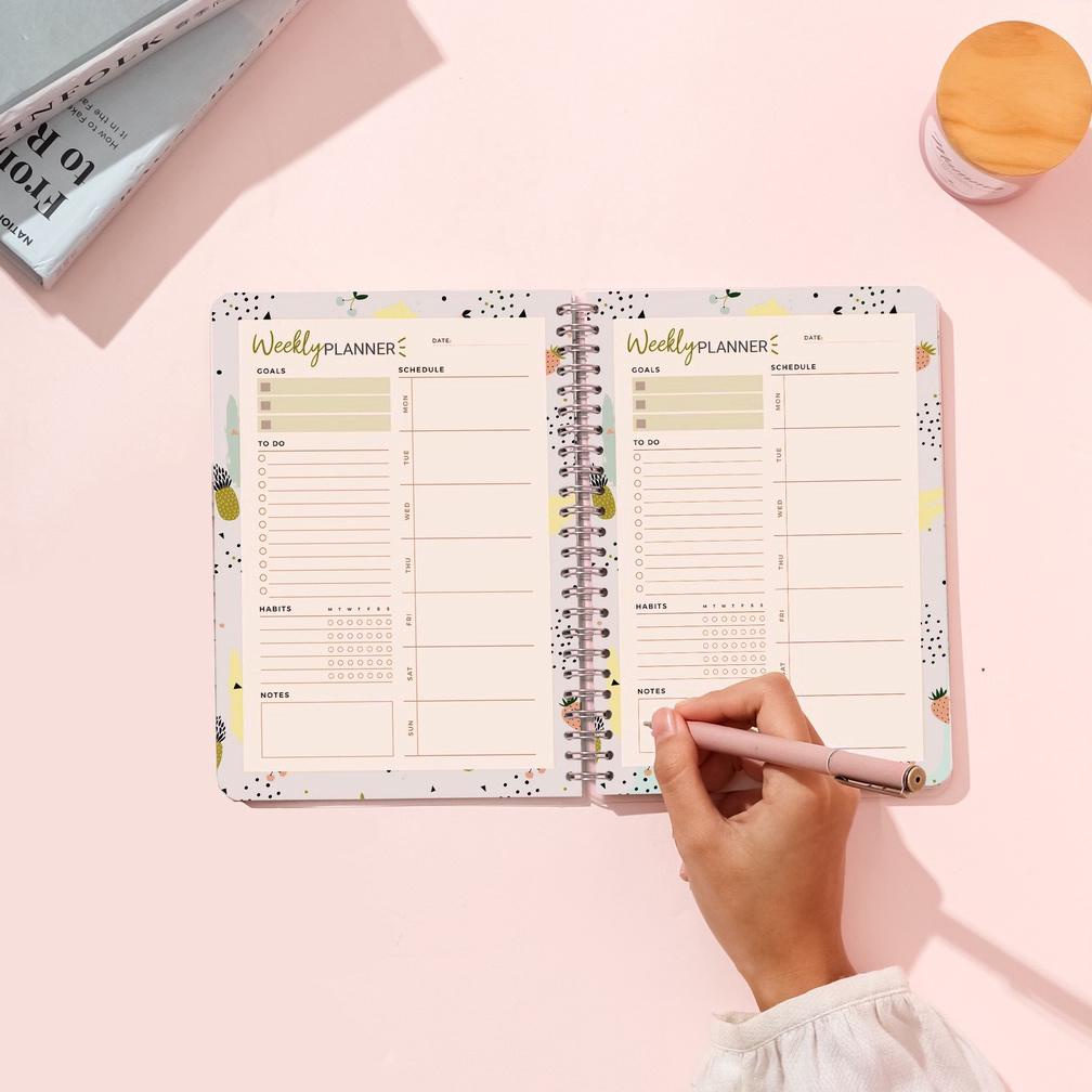 

BUKUQU NOTEBOOK SPIRAL A5 - SM033 WEEKLY PLANNER .