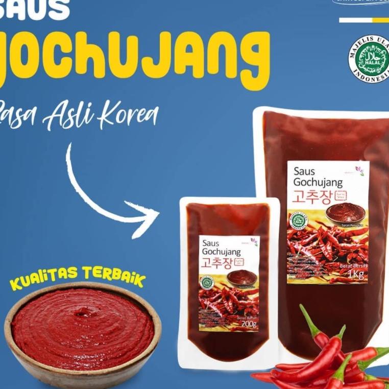 

[Halal] Gochujang 1Kg Rasa Korea/Sauce Sambel Pasta/Chili Paste