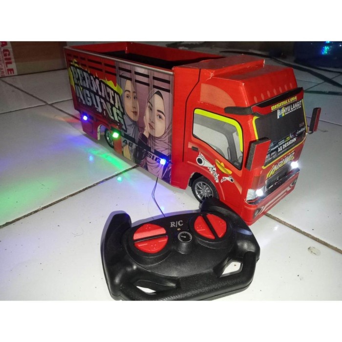 Promo Miniatur Truk Oleng Remot Control.Miniatur Truk Oleng Fariasi Full Termurah