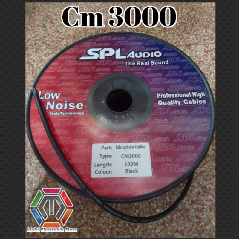 KABEL MICROPHONE SPL AUDIO CM 3000