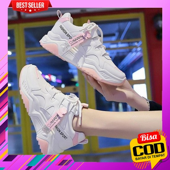 Srs Wanita Murah Sepatu Wanita Terbaru Sepatu Spatu Sneakers Import Kets Cat Wanita Cewek Remaja Dew