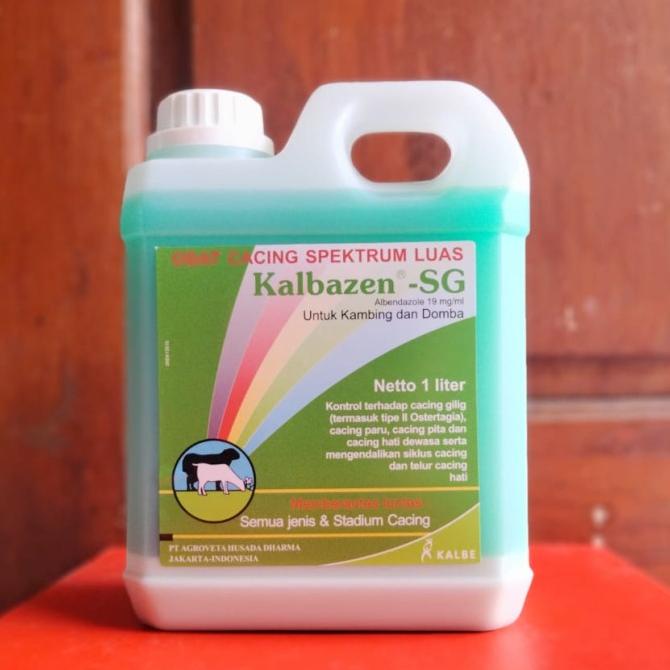 BARU Kalbazen SG (obat cacing ampuh domba dan kambing) 1 liter