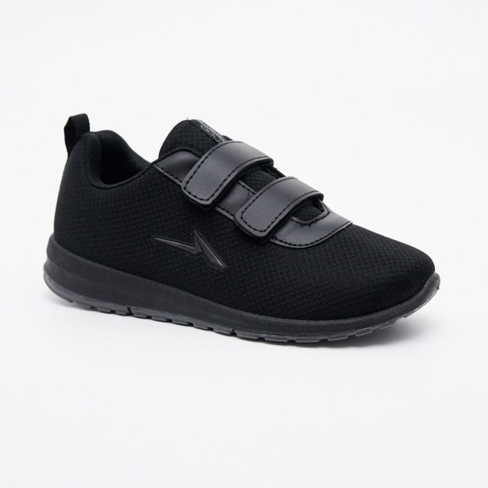 Sepatu Sekolah Sepatu Sekolah Sepatu Anak Sepatu Hitam Perekat Ando 35-38 - Hitam, 35(Q2X8) sepatu s