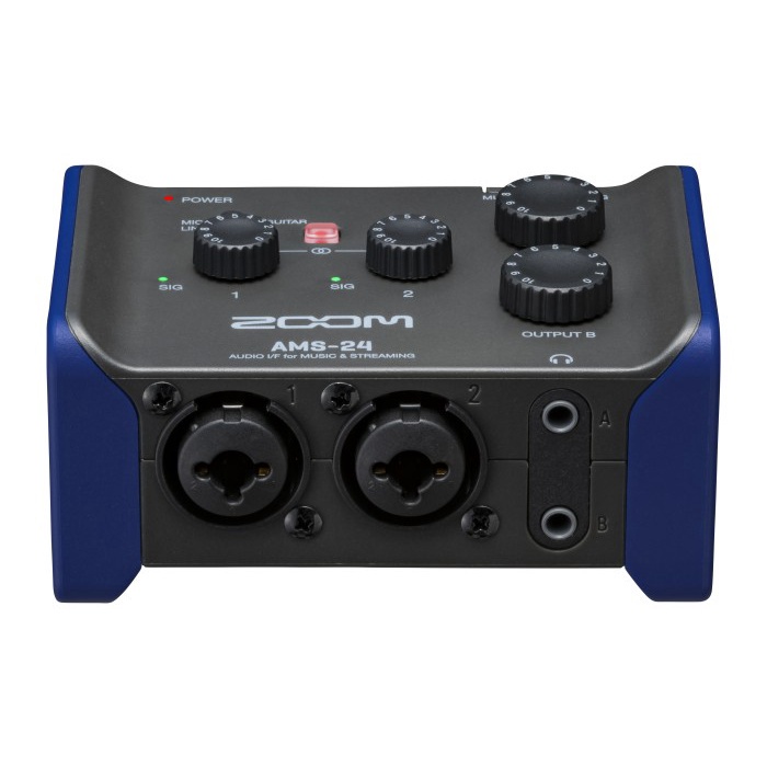 Zoom AMS-24 AMS Audio Interface for Music and Streaming