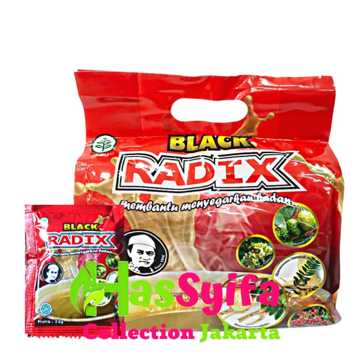 TERLARIS BLACK RADIX Kopi Pak Haji isi 20 Sachet - KOPI BLACK RADIX PAK HAJI /KOPI EUBE/KOPI KAPAL