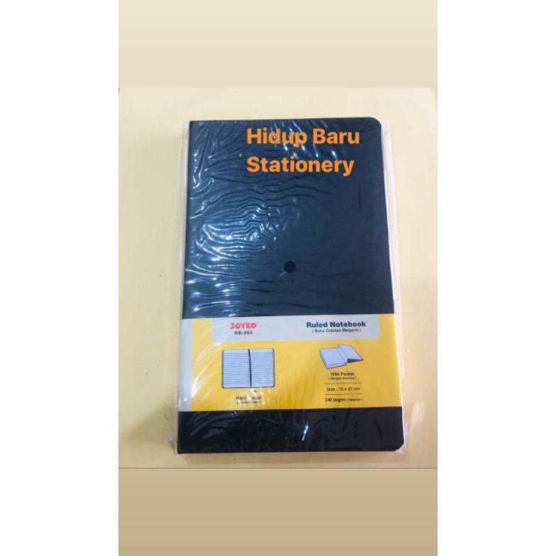 

JOYKO NB-663 RULED NOTEBOOK, BROWN BLACK BLUE .