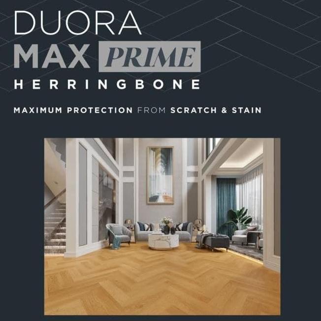 SPC HERRINGBONE ALMAFLOR 7 mm DUORA MAX PRIME (Exclusive Flooring)