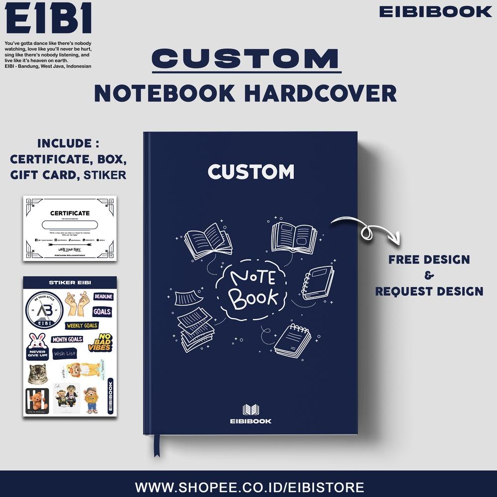 

[NOTEBOOK] CUSTOM HARDCOVER PREMIUM QUALITY | FREE REQUEST COVER DESIGN .