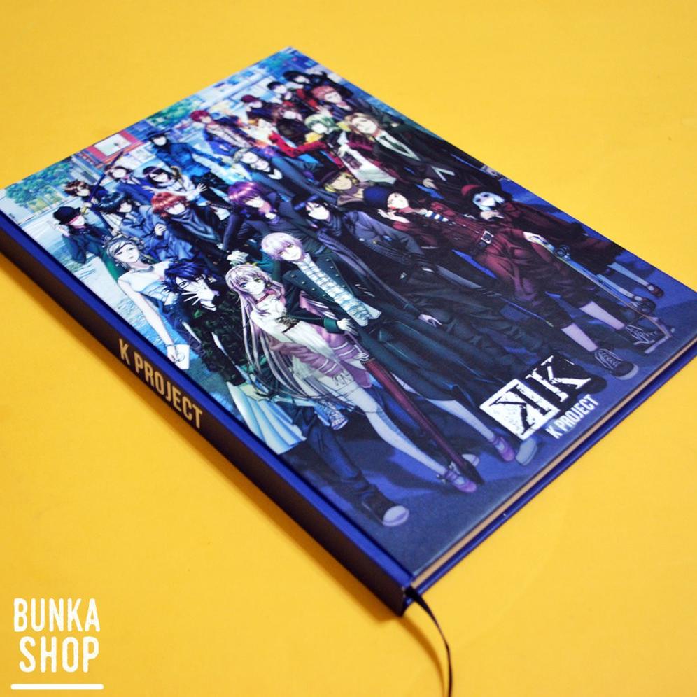 

NOTE BOOK ANIME K PROJECT HARDCOVER A5 .