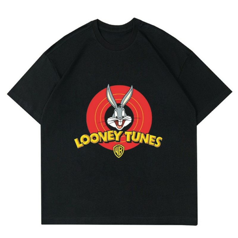 BAJU LOONEY TUNES | T-SHIRT LOONEY TUNES HITAM | KAOS LOONEY TUNES 80S | BAJU LOONEY TUNES VINTAGE |