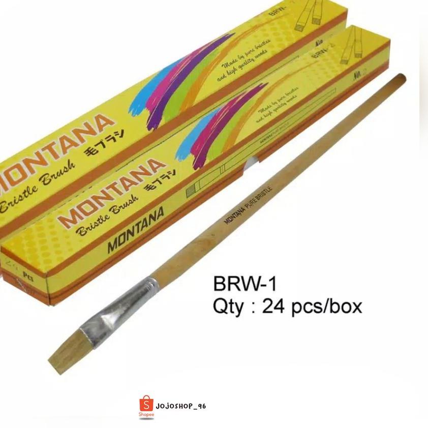 

Diskon | KP8 | Kuas Cat Air | Kuas Lukis | Kuas Acrylic MONTANA BRUSH BRW-1 Satuan (1pc)