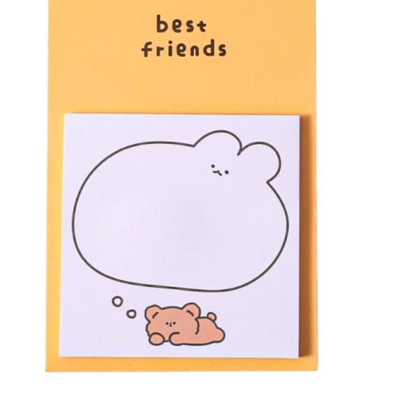 

6.6 Sale | KF7 | J2 - Stikcy notes best friends lucu Memo note bear frenz