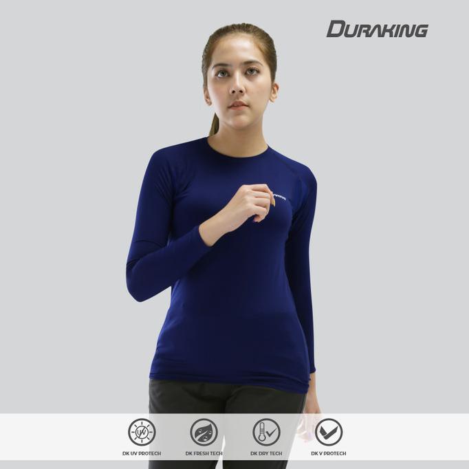 Terbaik DK Fishing Jersey LS (Man) Basic Rashguard Navy Blue