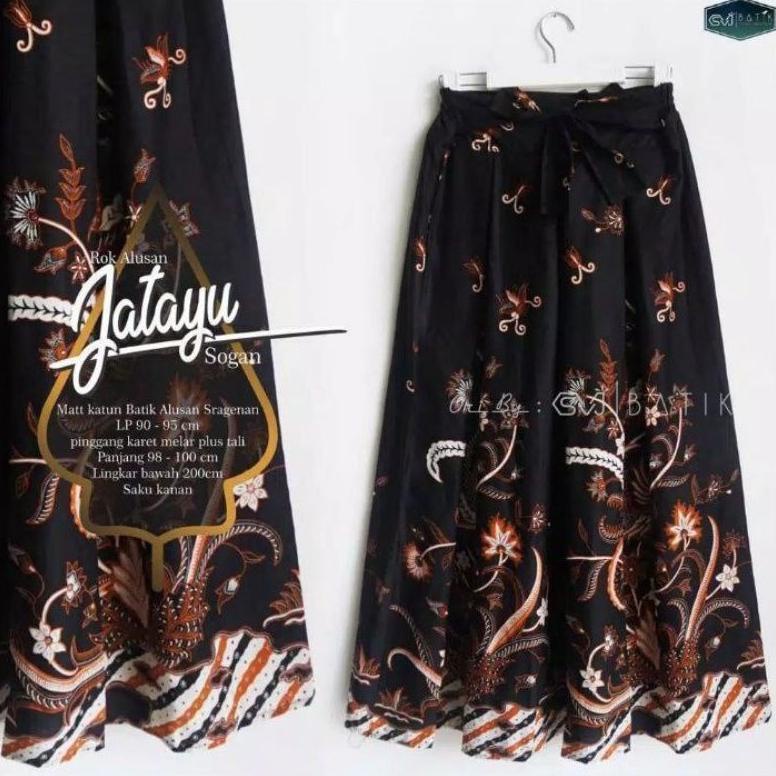 Update - ROK BATIK PANJANG JUMBO ROK KLOK DEWASA KATUN HALUS ROK PAYUNG